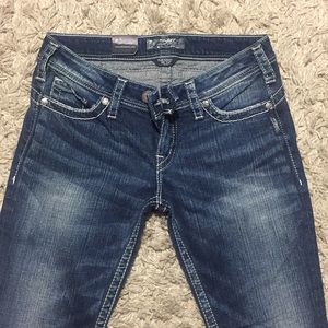 Silver Jeans Tuesday 16 1/2” W 28 L 33 New